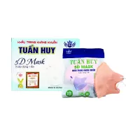 Khẩu Trang 5D Mask Tuấn Huy Cam